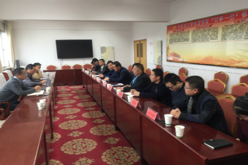 必威betawy赴玉门与政府部门、相关企业召开就业实习座谈会